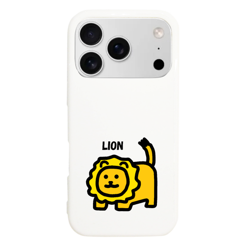 ライオン iPhone17 Pro (ハードケース)