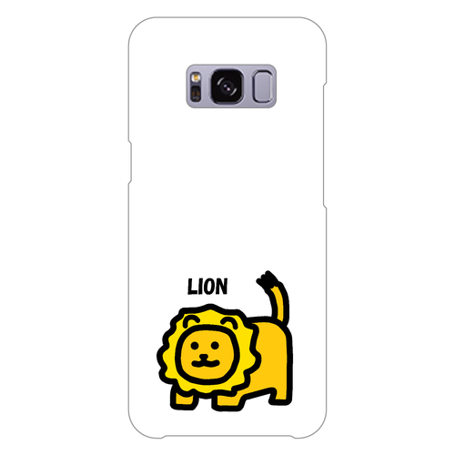 ライオン Galaxy S8 (SC-02J)(白)