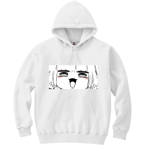 くわっとるなパーカー 軽量プルパーカー (長袖プリント)