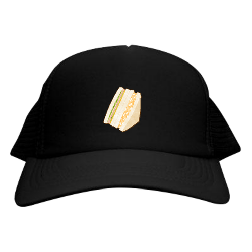食いしん坊＊ユニフォーム(サンドウィッチ) メッシュキャップ