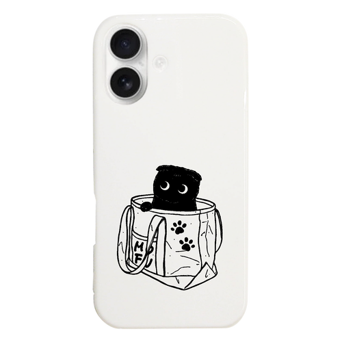 トートバッグでチルタイム（スコティッシュフォールド） iPhone17 (ハードケース)