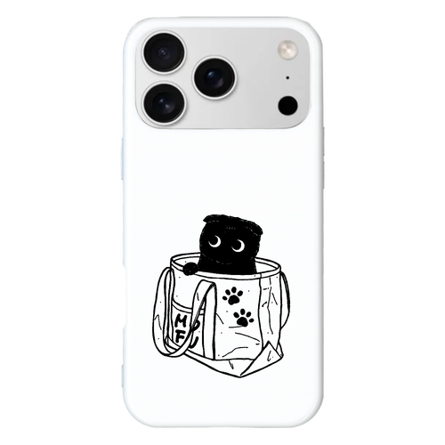 トートバッグでチルタイム（スコティッシュフォールド） iPhone17 ProMax (ハードケース)