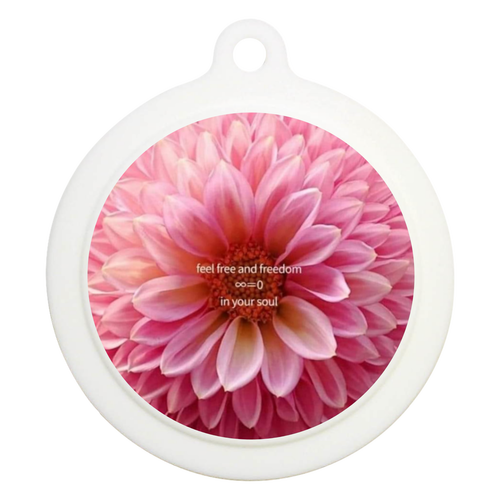 ffafダリア ラバーキーホルダー（ラウンド型）