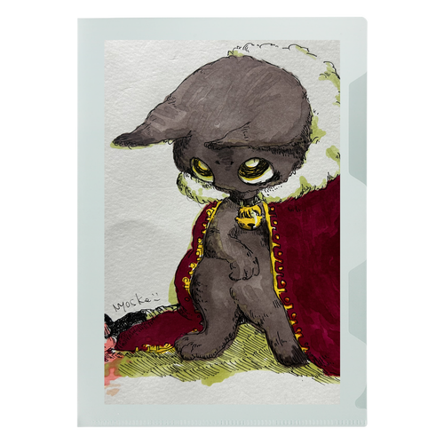 『戴冠』クリアファイル A5クリアファイル