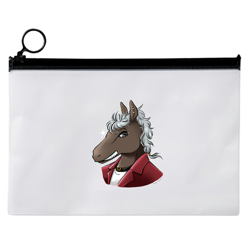 馬のアニキ EVAクリアポーチ（M）