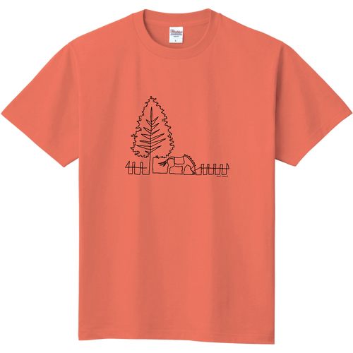 一筆の馬 キッズＴシャツ