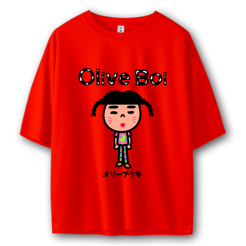 Olive Boi ストリートＴシャツ