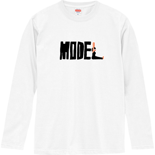 MODEL(白枠あり) ロングスリーブTシャツ