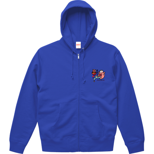 豚々庵 スウェットフルジップパーカー