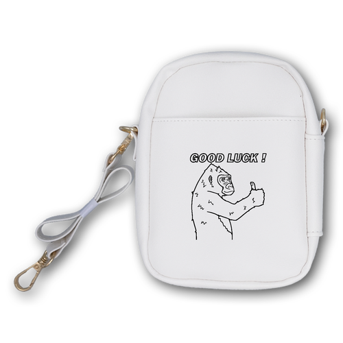 ポジティブゴリラ＃１ ぬいぐるみポーチ