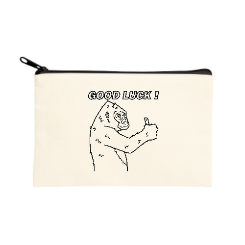 ポジティブゴリラ＃１ キャンバスポーチ（S）