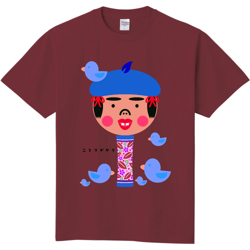小鳥六匹 定番Ｔシャツ