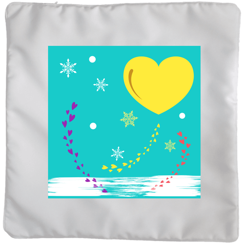 雪の結晶　SAMPOクッションカバー クッションカバー(大)カバーのみ