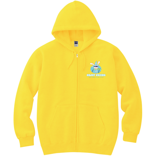 【ENJOY SKIING】パーカー 軽量ジップアップパーカー