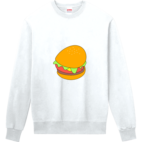 歪んだハンバーガー 定番スウェット