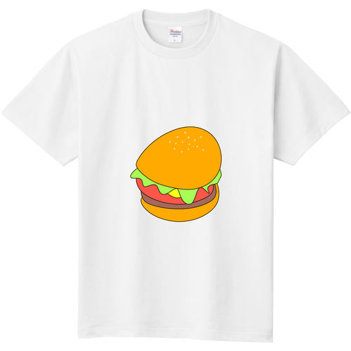 歪んだハンバーガー 定番Ｔシャツ