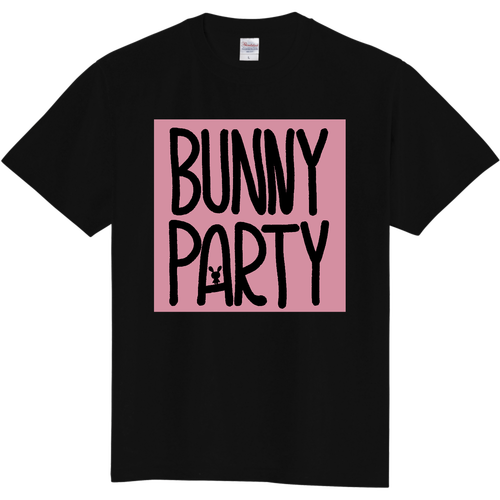 BUNNY PARTY/ピンクベージュ 定番Ｔシャツ