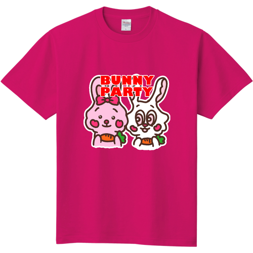 BUNNY PARTY/ぴょんすぅんとぴょんきち 定番Ｔシャツ
