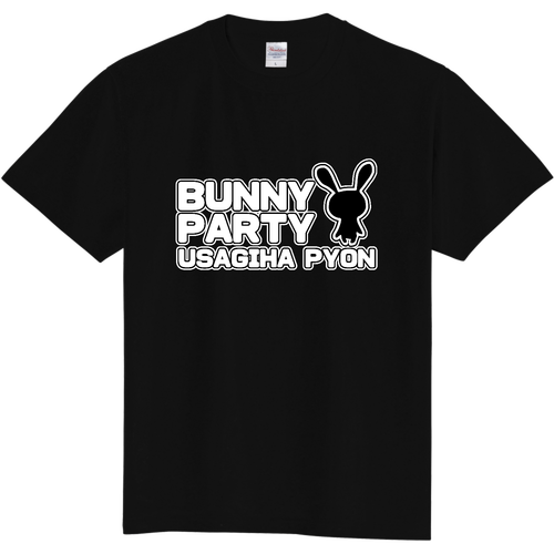 BUNNY PARTY/シルエットぴょん 定番Ｔシャツ