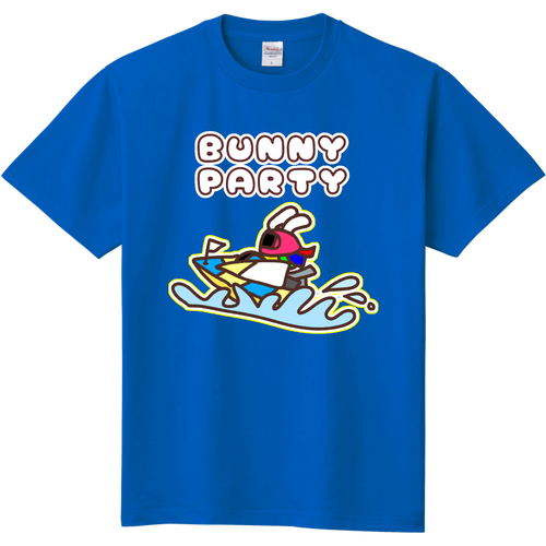 BUNNY PARTY/ボートレースレーサーうさーぎ 定番Ｔシャツ