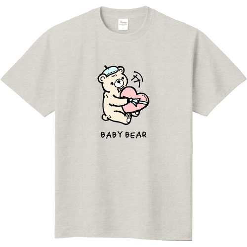 バレンタイン ハートとこぐまくん CO 定番Ｔシャツ