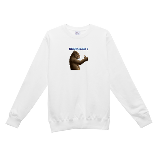 ポジティブゴリラ＃１ レギュラーウェイトスウェットシャツ