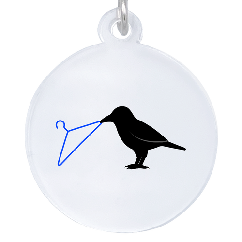 カラスハンガー アクリルアンブレラマーカー(丸型4cm) アクリルアンブレラマーカー(丸型4cm)