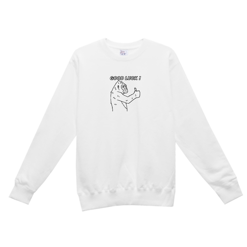 ポジティブゴリラ＃１ レギュラーウェイトスウェットシャツ