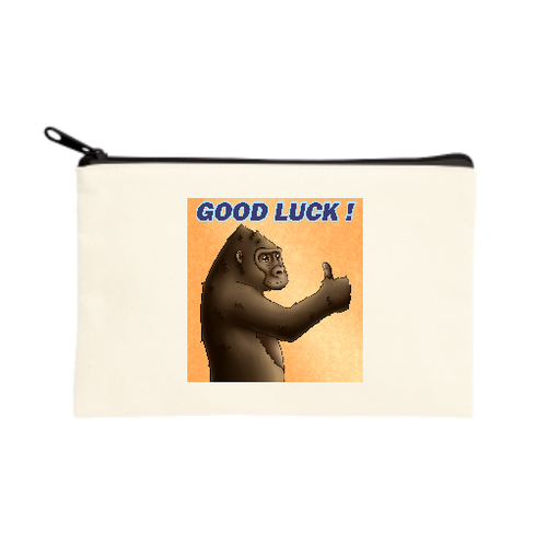 ポジティブゴリラ＃１ キャンバスポーチ（S）