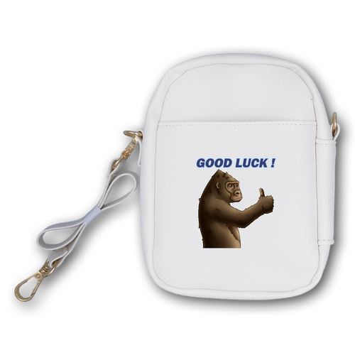 ポジティブゴリラ＃１ ぬいぐるみポーチ