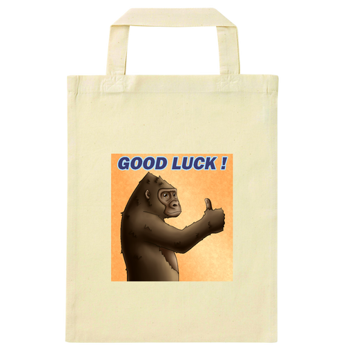 ポジティブゴリラ＃１ ナチュラルファイルバッグ