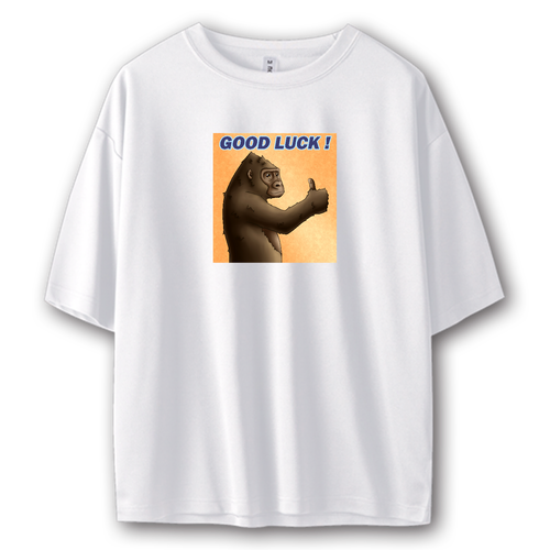 ポジティブゴリラ＃１ ストリートＴシャツ キッズ