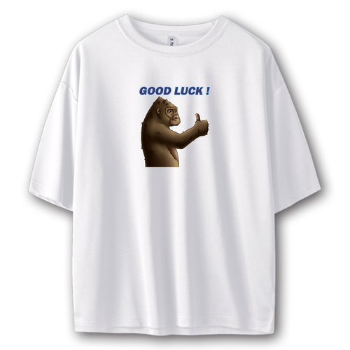 ポジティブゴリラ＃１ ストリートＴシャツ キッズ