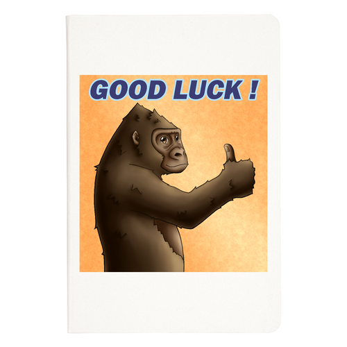 ポジティブゴリラ＃１ ハードカバーA5ノート