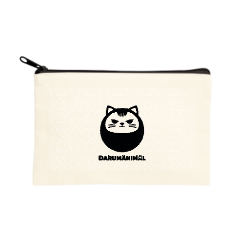 DARUMANIMAL ねこ ポーチ キャンバスポーチ（S）