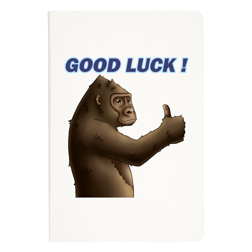 ポジティブゴリラ＃１ ハードカバーA5ノート