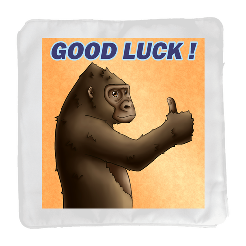 ポジティブゴリラ＃１ クッション(小)