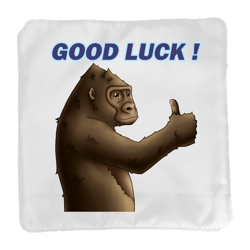 ポジティブゴリラ＃１ クッション(小)