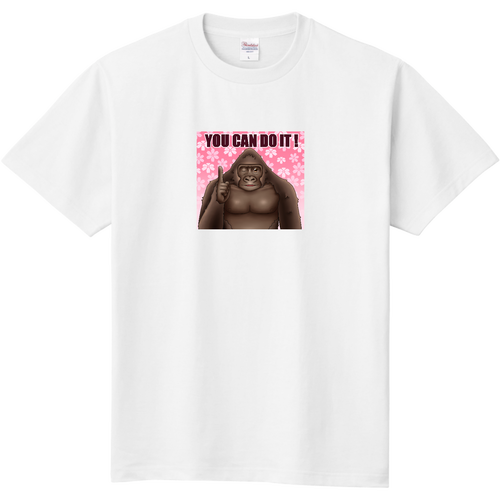 ポジティブゴリラ＃２ 定番Ｔシャツ