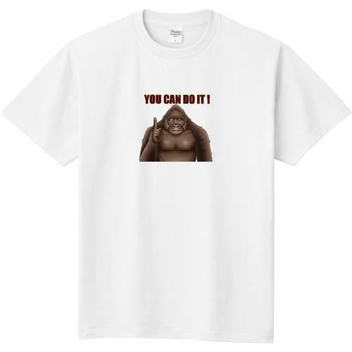 ポジティブゴリラ＃２ 定番Ｔシャツ