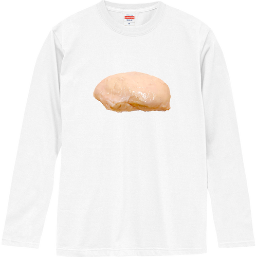 サラダチキン ロングスリーブTシャツ
