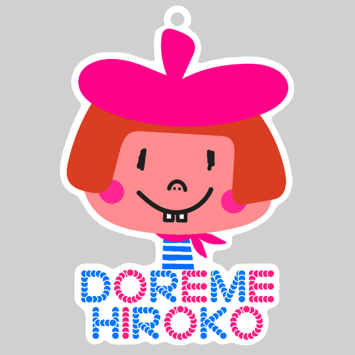DOREME HIROKO ダイカットアクリルキーホルダー(10×10cm)