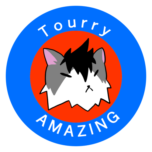 とゅーりー商店ロゴマーク ソフトコースター ラウンド