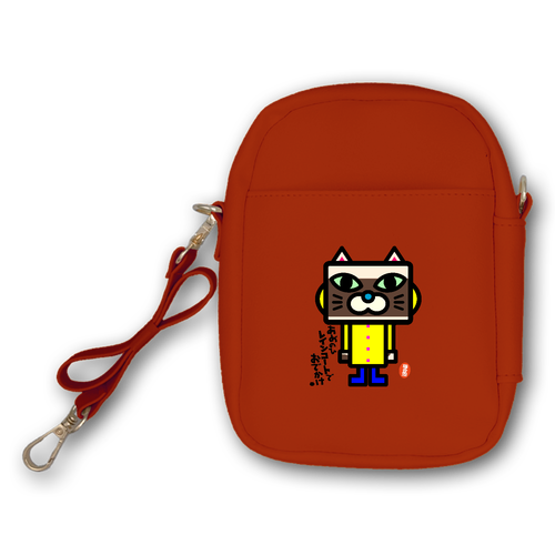 猫合羽 ぬいぐるみポーチ