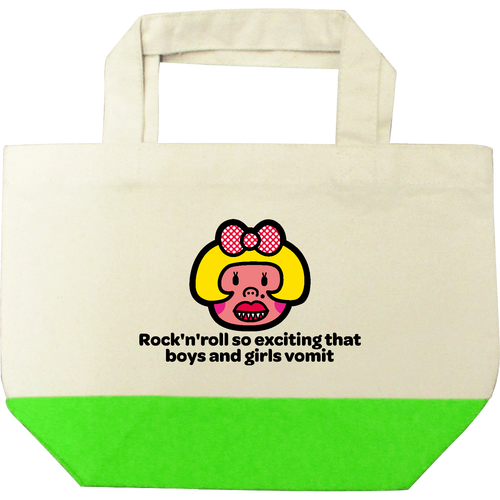 ガンボリブボ キャンバスツートントートバッグ（S)