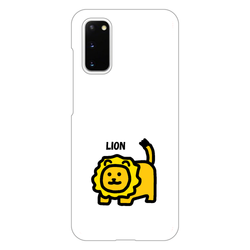 ライオン Galaxy S20 5G 用 ハードケース