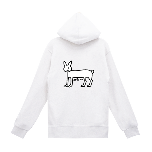 ゆるえぞゆきうさぎ スタンダードWフードプルパーカー スタンダードWフードプルパーカー