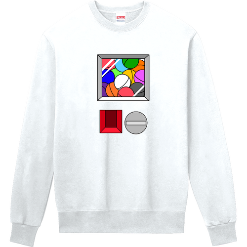 ガチャガチャ Tシャツ｜White - オリラボマーケット