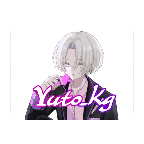 Yuto_kg Unfinished Days Official Goods タペストリー タペストリー(B2サイズ／横)