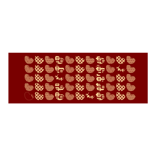 【2025】AZUKI和柄 スポーツタオル 全面印刷マイクロファイバースポーツタオル